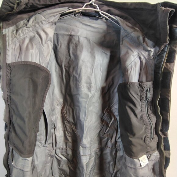 Marmot Stretch Armstrong Jacket Mens Navy Ripstop Waterproof Hood Winter Small - Picture 8 of 16